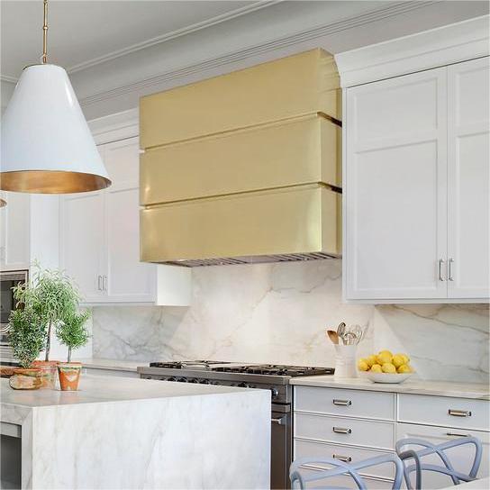 Brushed Copper Range Hood - Custom - Havens