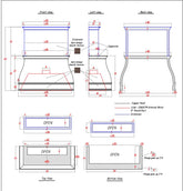 Fobest Custom Range Hood-FA1309-Price Difference for Victoria - Fobest Appliance