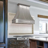 Fobest custom range hood in modern kitchen