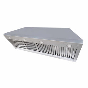 Fobest Curved Stainless Steel Custom Range Hood with Classic Crown FSS-64