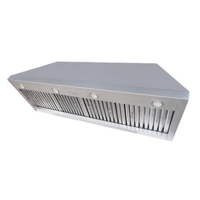 Fobest Custom Stainless Steel Range Hood with polish straps FSS-181