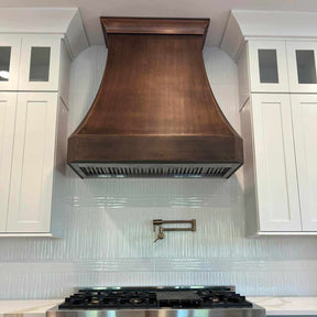 Fobest Custom Antique Copper Range Hood FCP-35