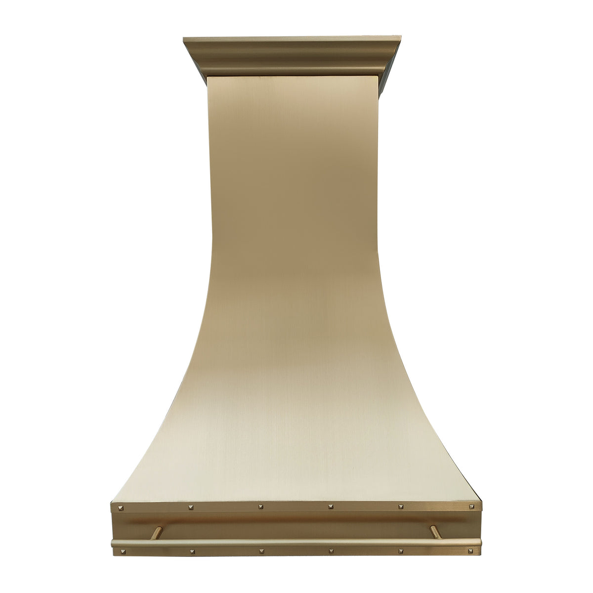 Fobest Custom Brass Range Hood with Class Curved Design FSS-286