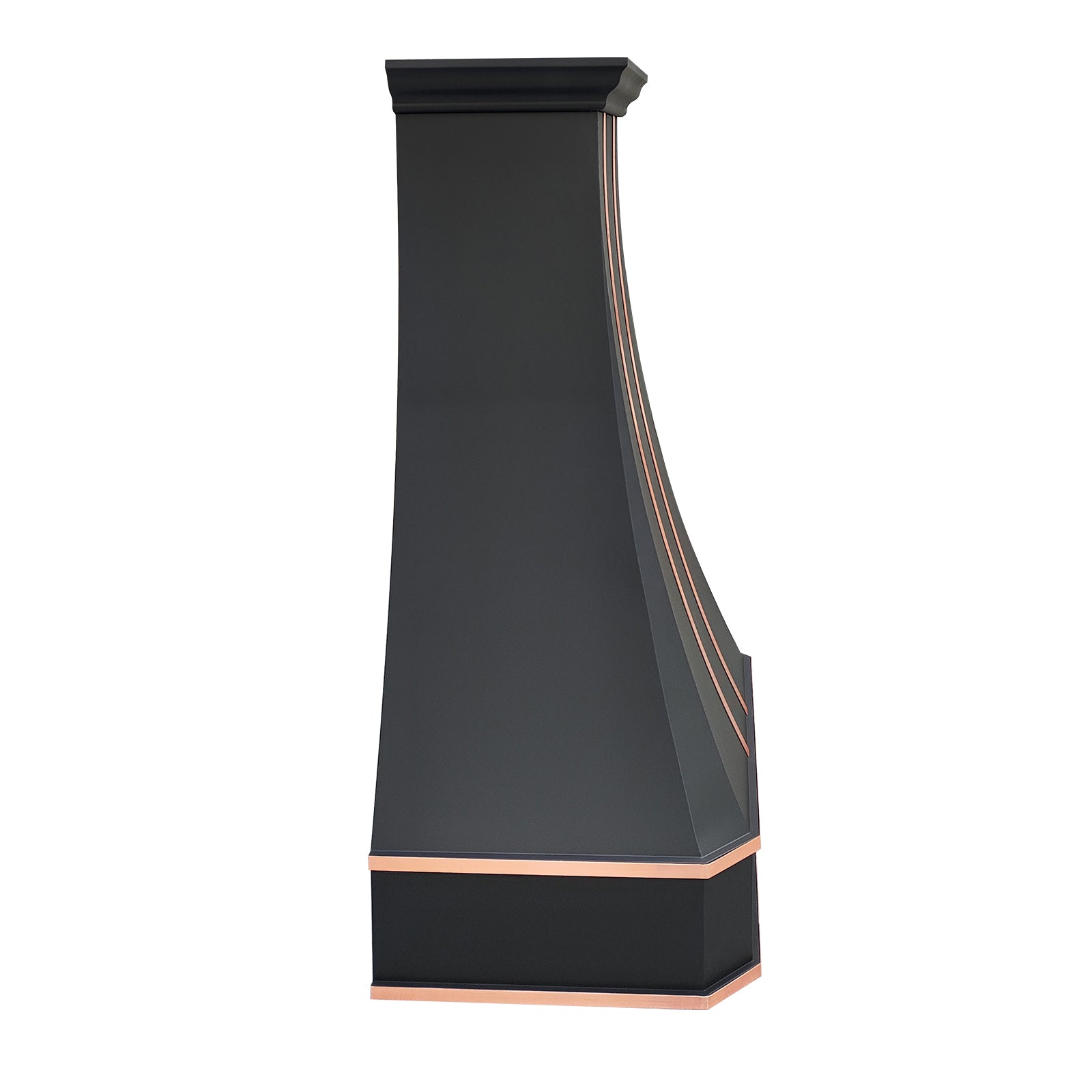 Fobest Stainless Steel Custom Range Hood with Copper Accent FSS-326