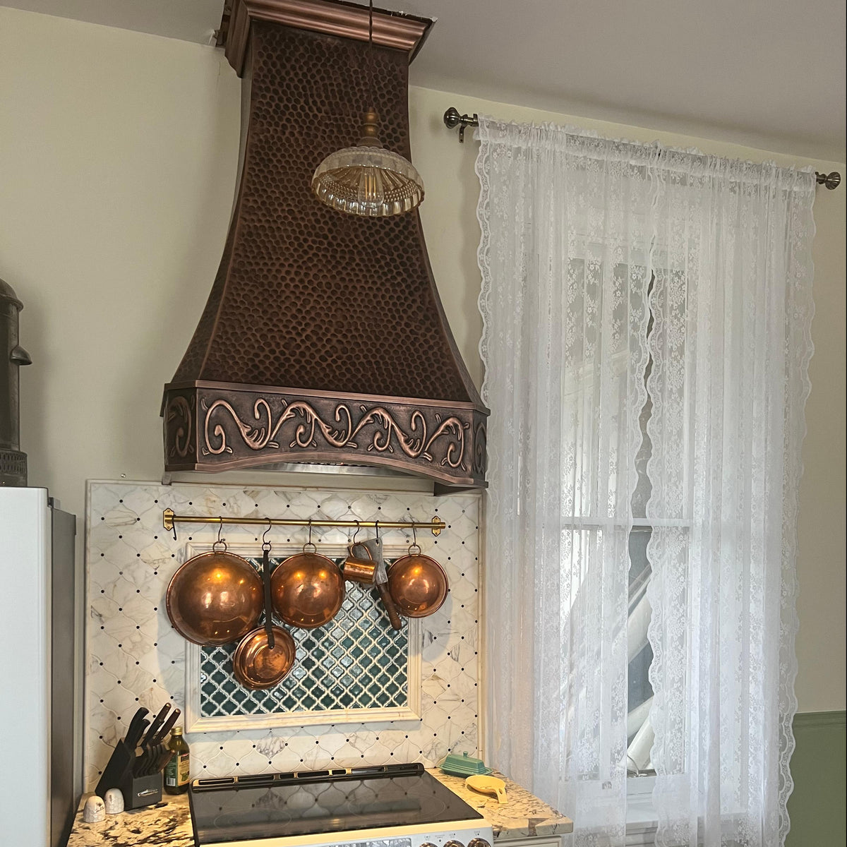 Fobest Copper Range Hood with Classic Apron FCP-14