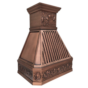 Fobest Custom Copper Range Hood FCP-39