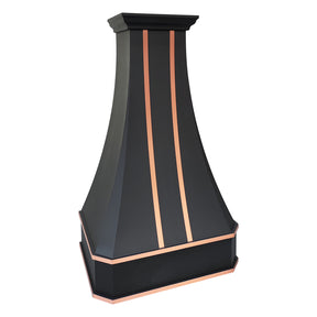 Fobest Stainless Steel Custom Range Hood with Copper Accent FSS-326