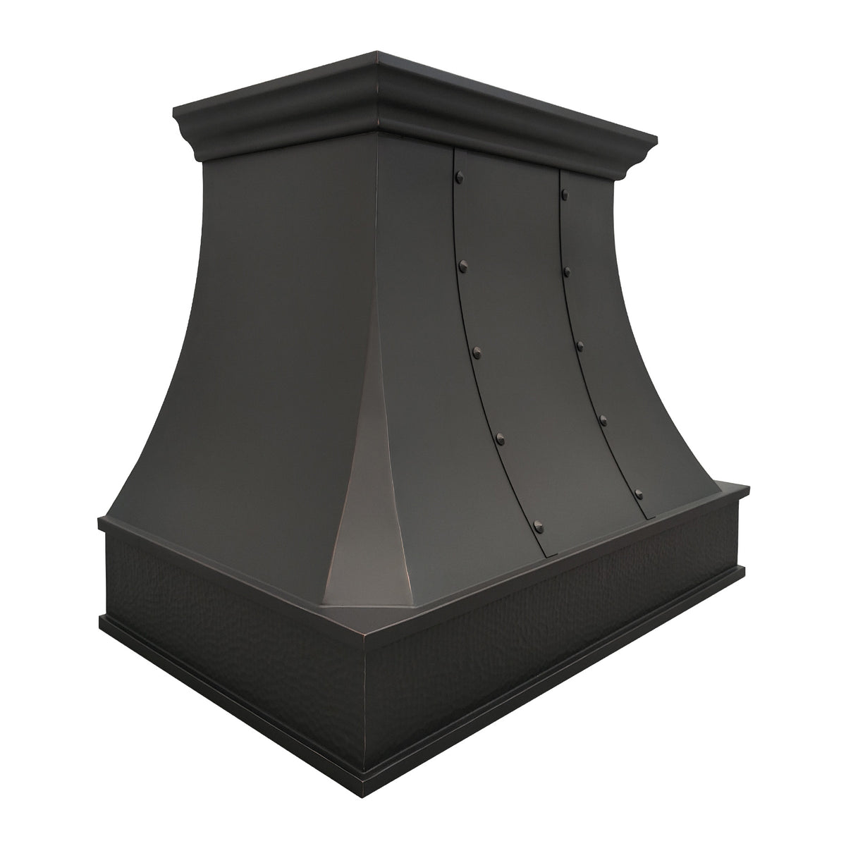 Fobest Copper Range Hood with Light Hammered Texture Finish FCP-184