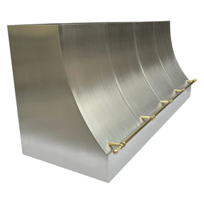 Fobest Custom Stainless Steel Kitchen Hood with Pot Rail FSS-329