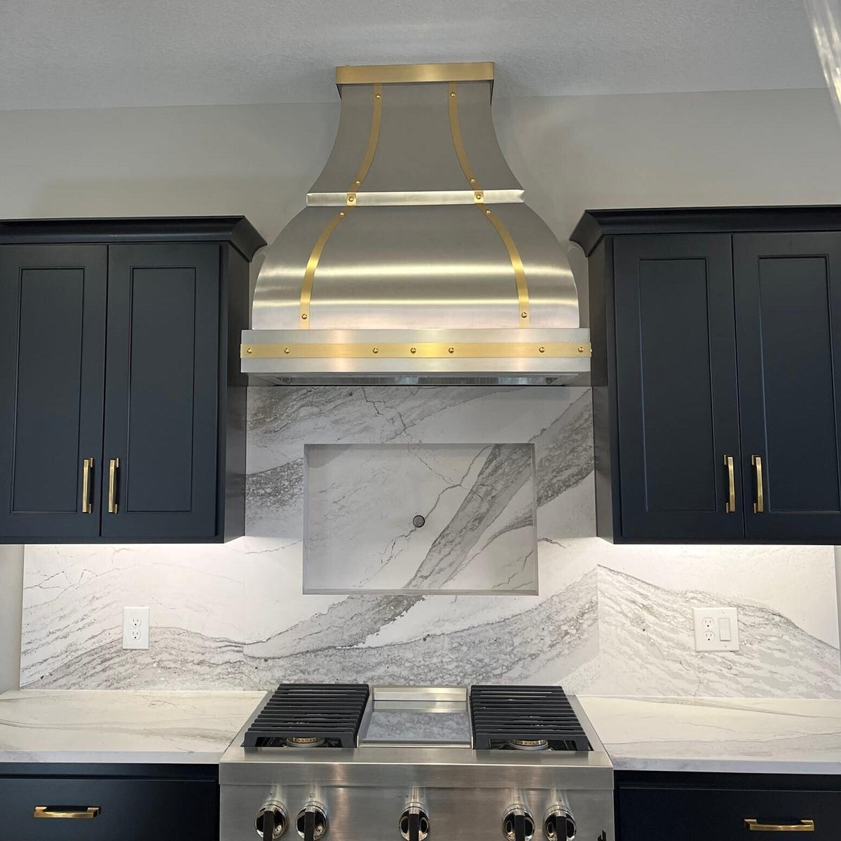 Fobest Custom Kitchen Hood Stainless Steel Finish with Bell Shape FSS-3