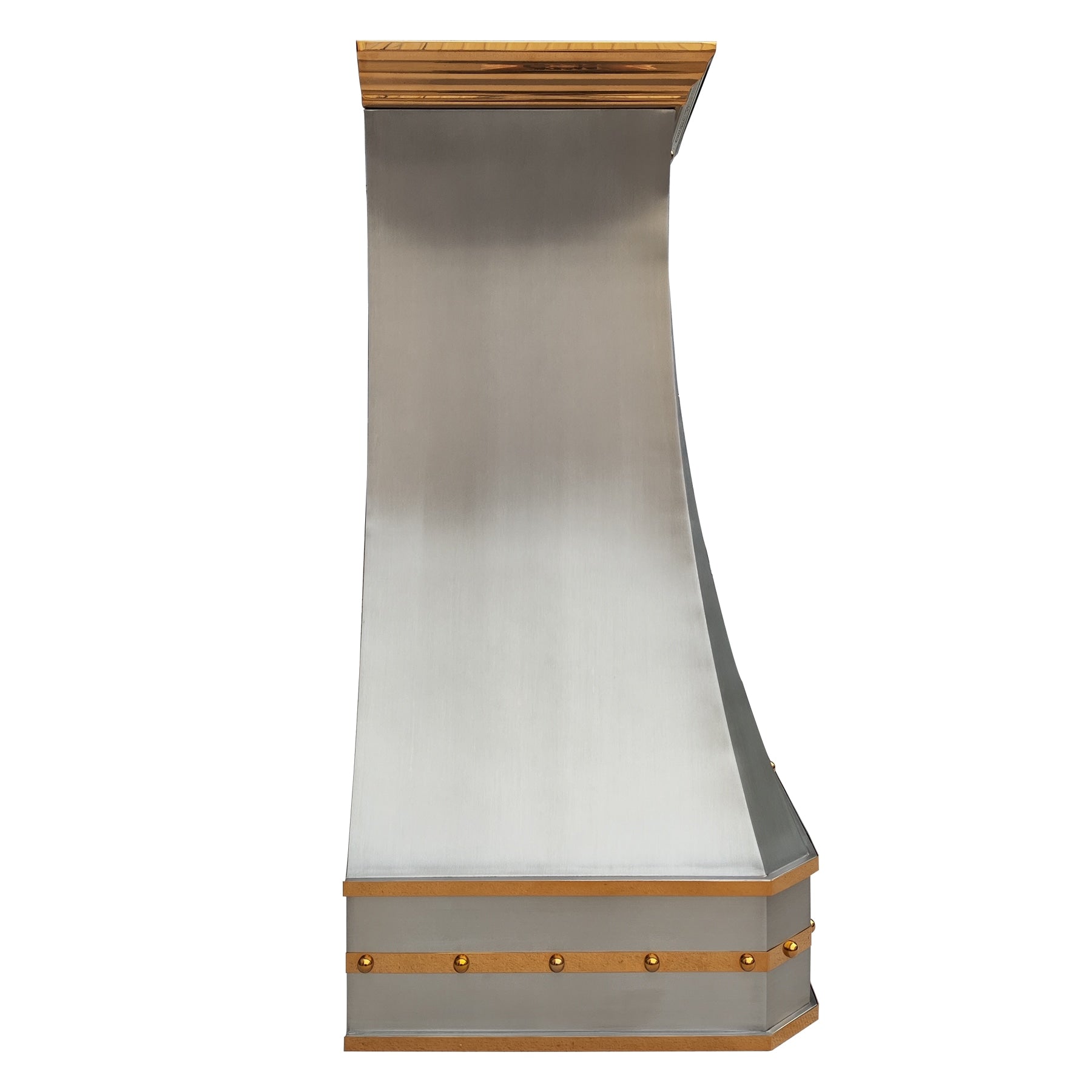 Fobest Stainless Steel Custom Vent Hood with Brass Crown FSS-280