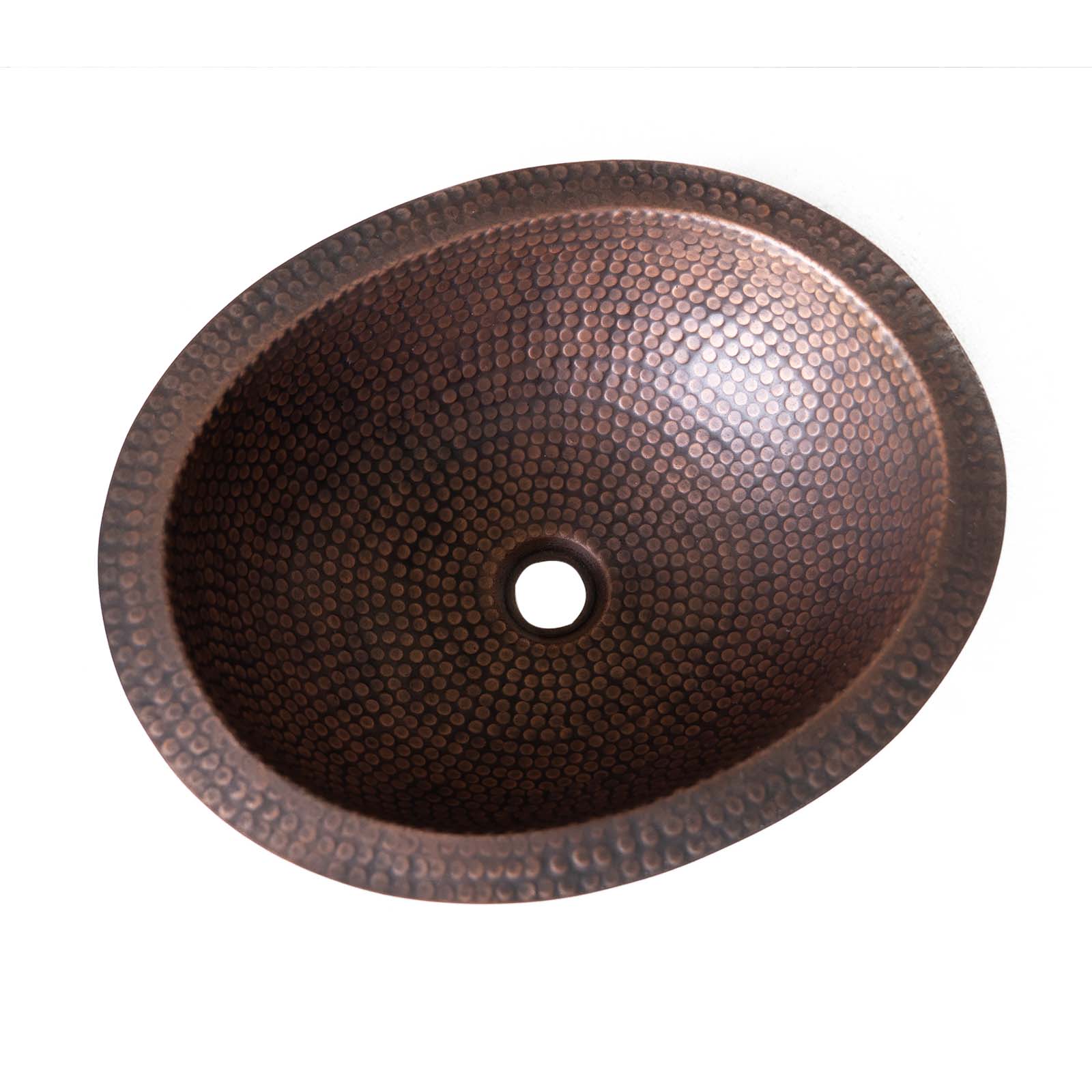 Fobest Copper Bathroom Sink with Oval Shape FVS-3