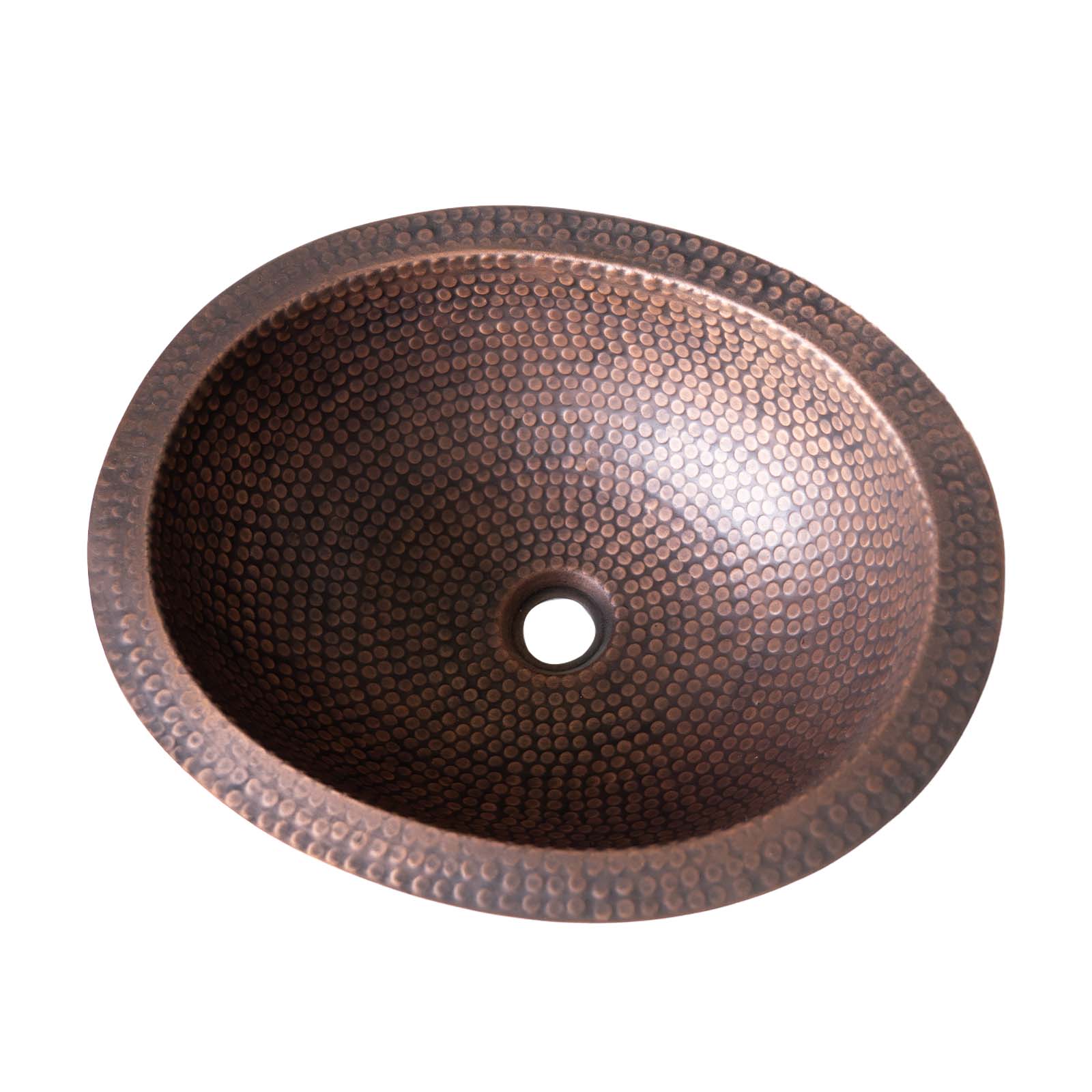 Fobest Copper Bathroom Sink with Oval Shape FVS-3