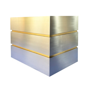 Fobest Instock Brass Range Hood with Trim Design FSS-68  (36"W x 24"D x 27"H)