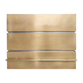 Fobest Brass Range Hood with Brass Pot Rail 