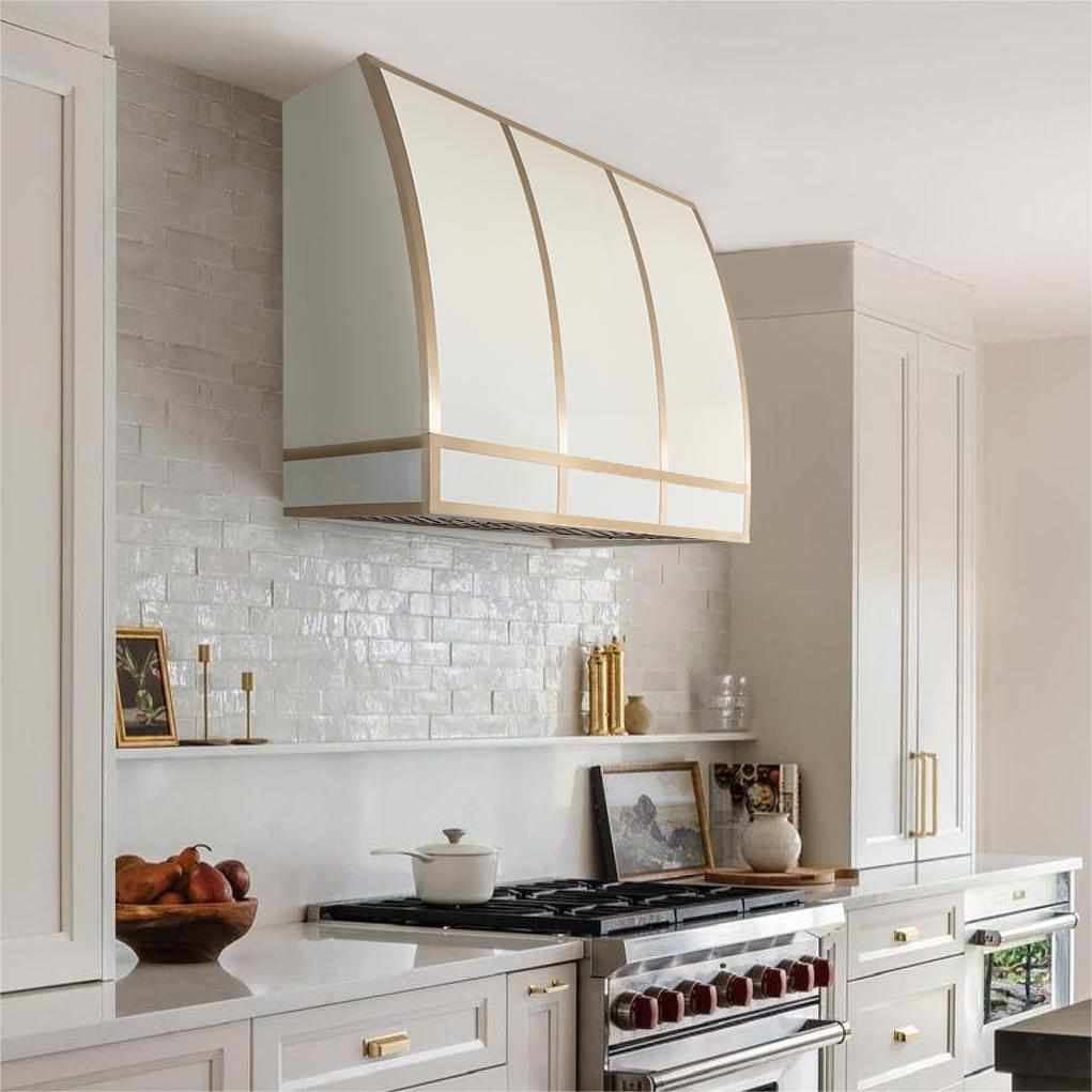 Fobest Custom Kitchen Hood with Arc Design  for Minimalist Style