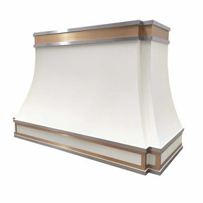 Fobest white range hood with perfect finishing