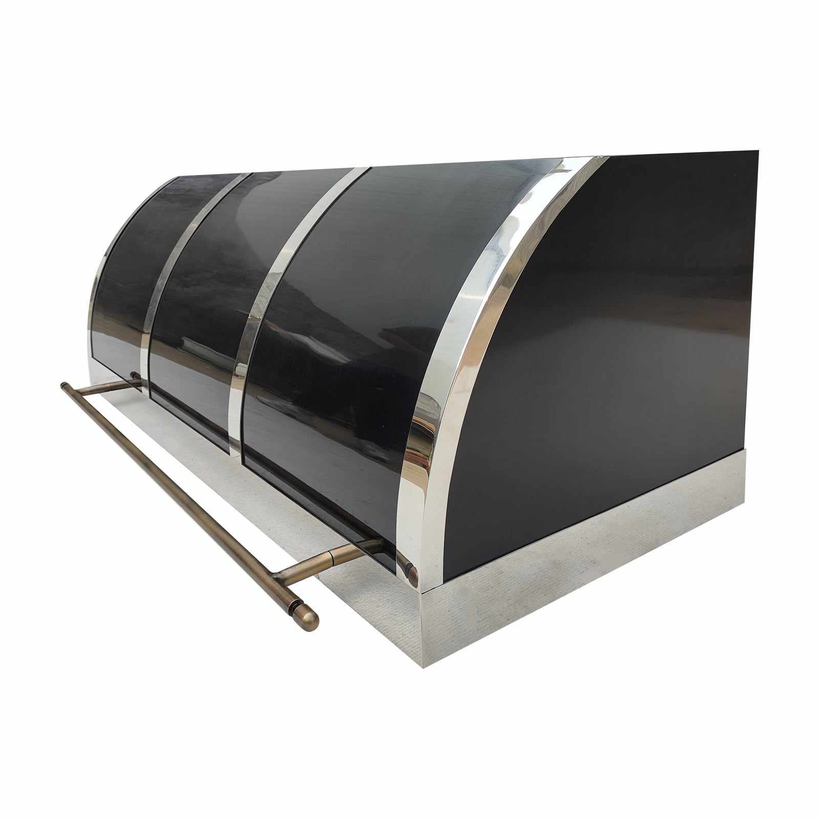 Fobest range hood with stainless steel straps