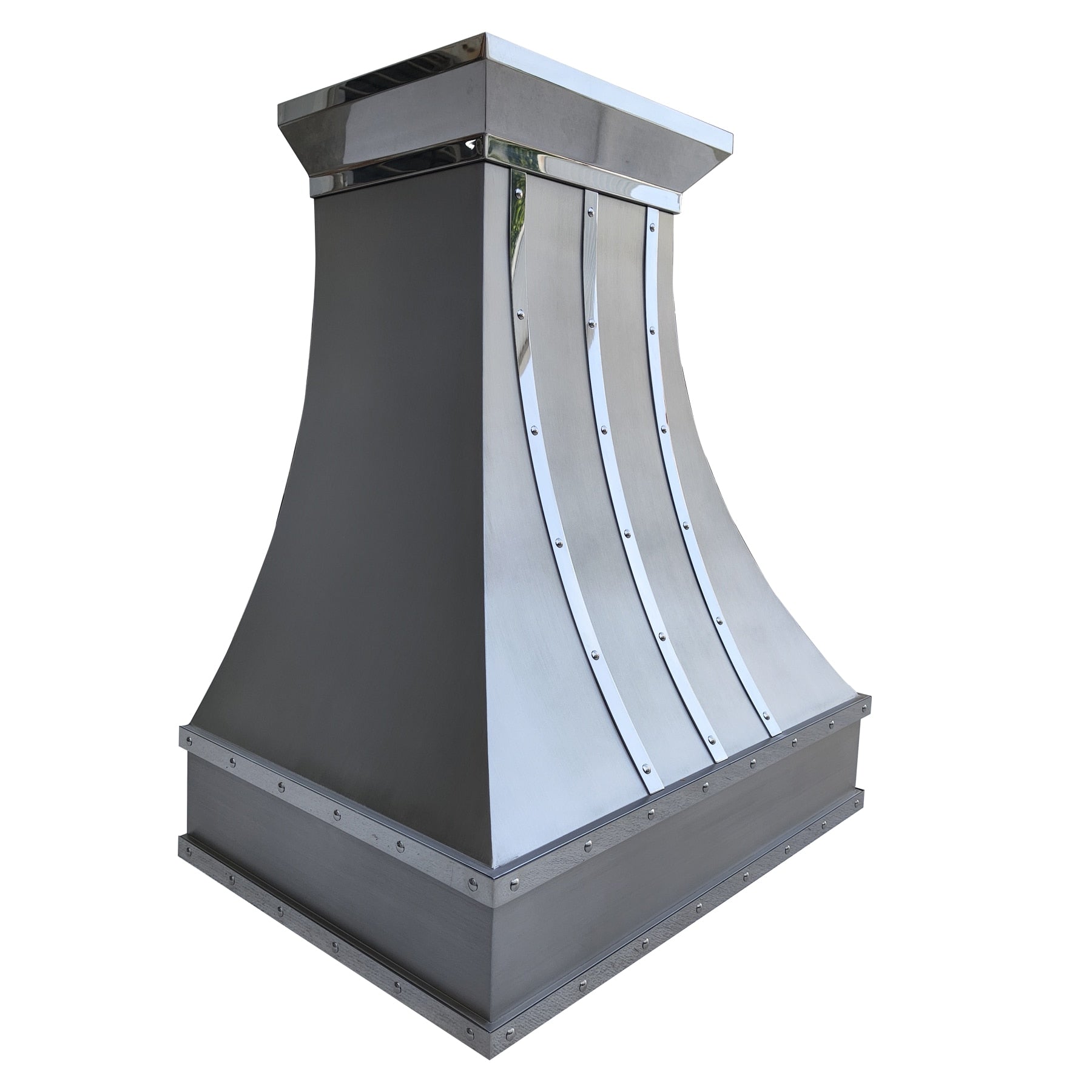 Fobest custom range hood with smooth texture