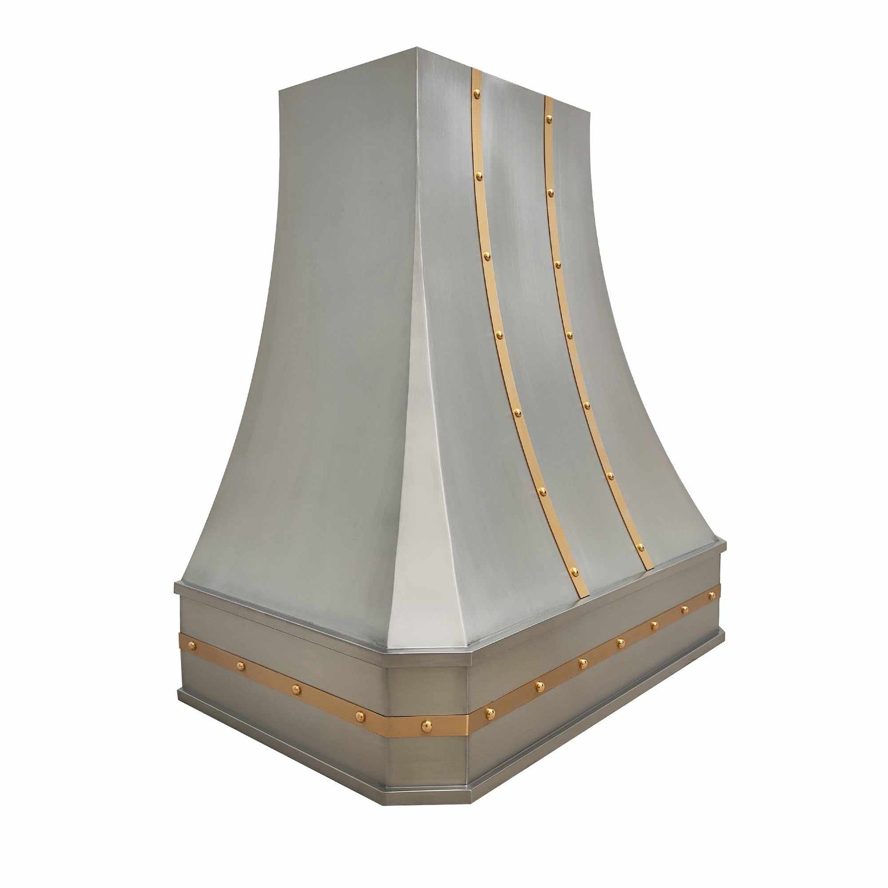 Foibest range hood with curved straps