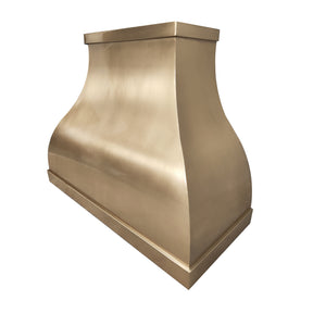 Fobest Curved Line Design Custom Brass Range Hood FSS-194 - Fobest Appliance