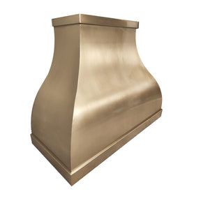 Fobest Curved Line Design Custom Brass Range Hood FSS-194 - Fobest Appliance