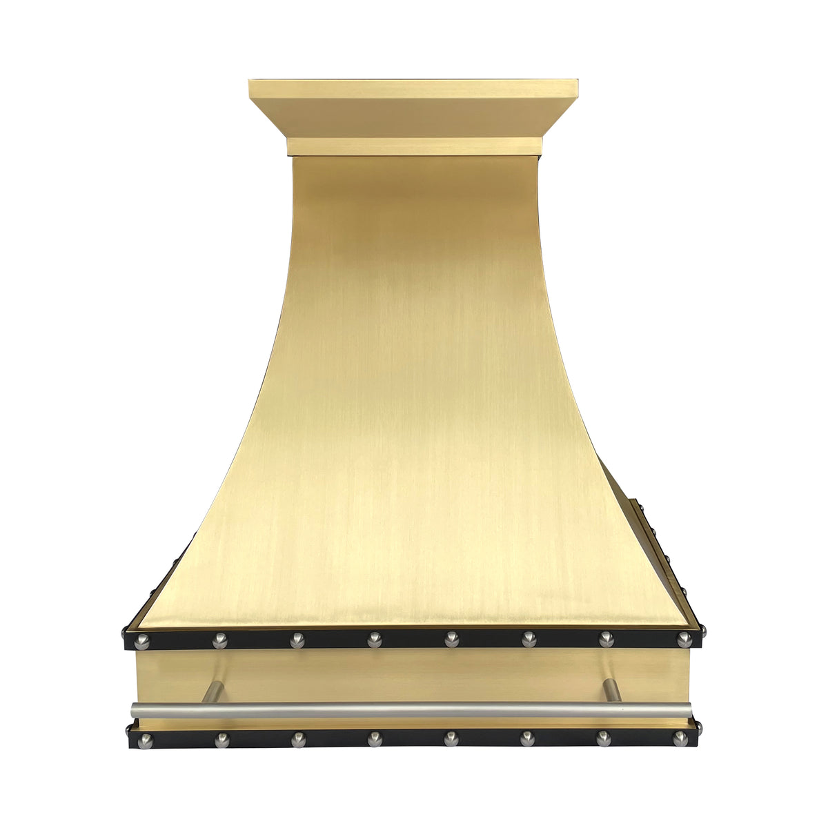 Fobest Custom Brass Range Hood with stainless steel accent FSS-192 - Fobest Appliance