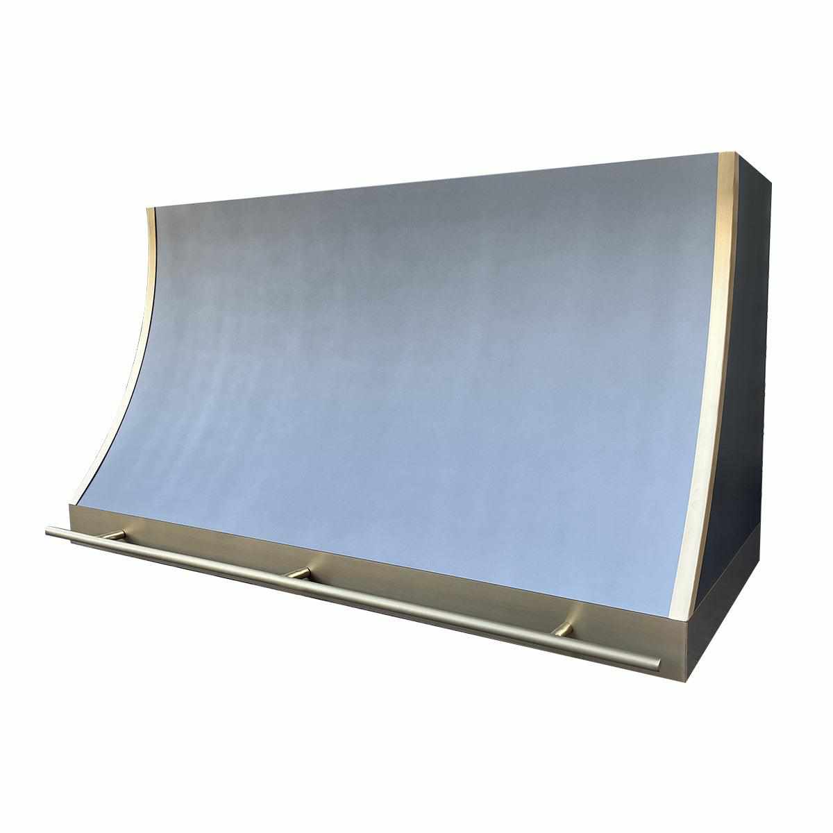 Fobest Custom Handcrafted Brushed Stainless Steel Range Hood FSS-156 - Fobest Appliance