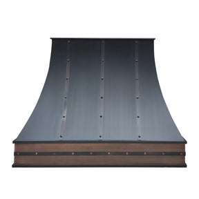 Fobest Copper Range Hood with Antique Copper Apron FCP-82