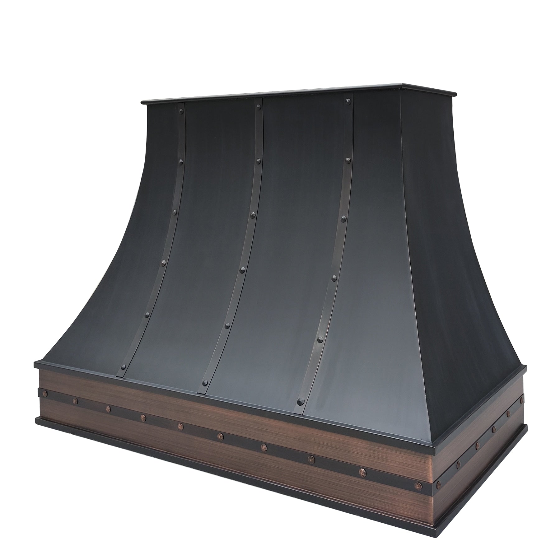 Fobest Copper Range Hood with Antique Copper Apron FCP-82