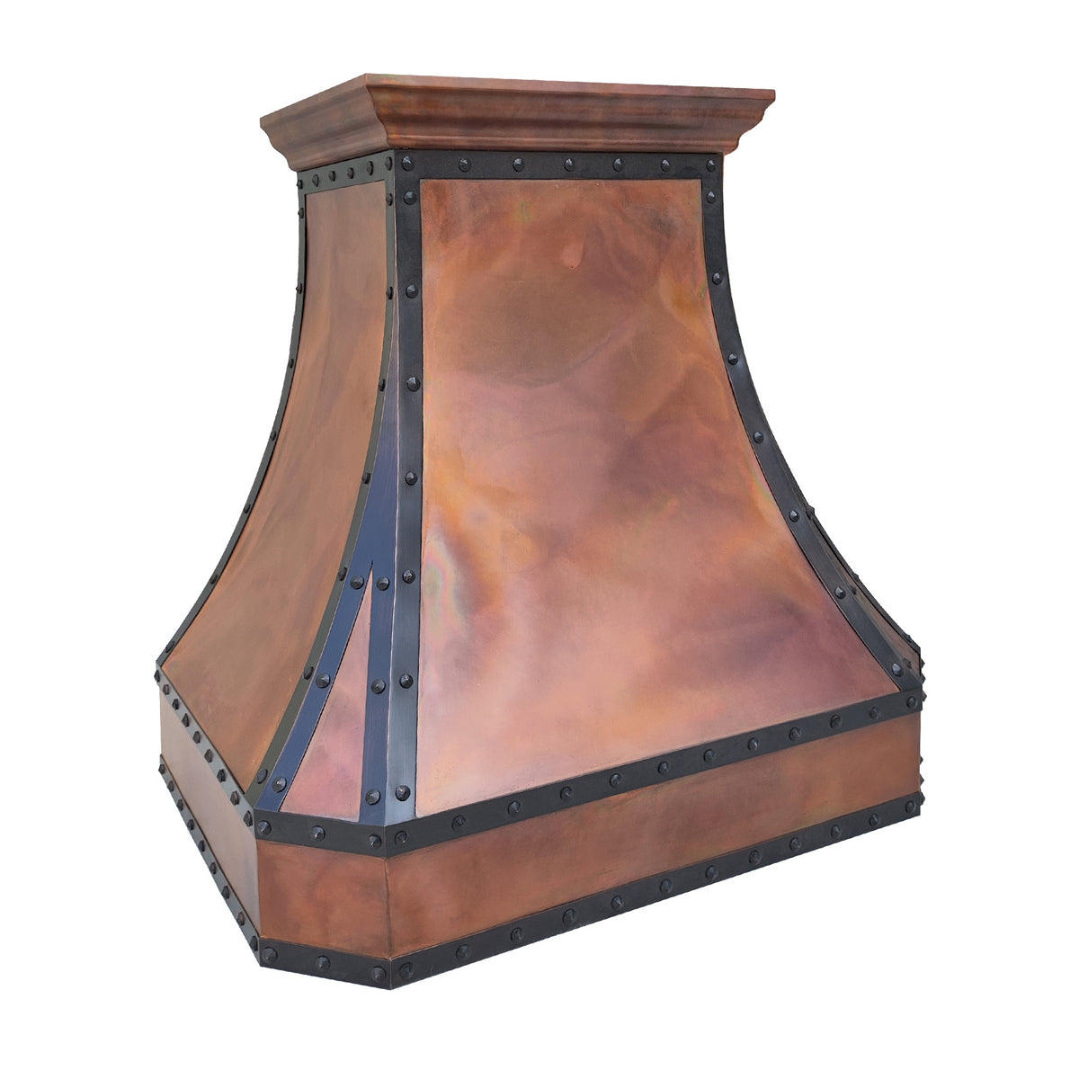 Fobest Copper Range Hood Fire Copper Finish FCP-183