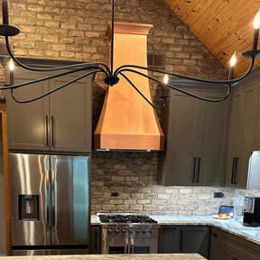 Fobest Custom Antique Copper Range Hood FCP-35