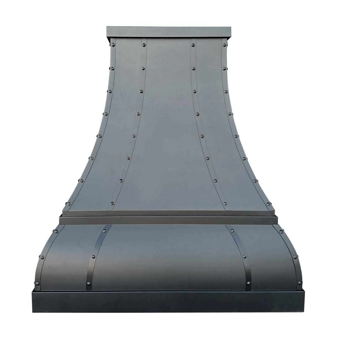 Fobest Smooth Curve Custom Black Stainless Steel Range Hood FSS-146 - Fobest Appliance