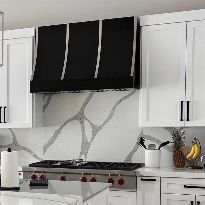 Fobest Sloped Design Custom Handcrafted Stainless Steel Range Hood FSS-128 - Fobest Appliance