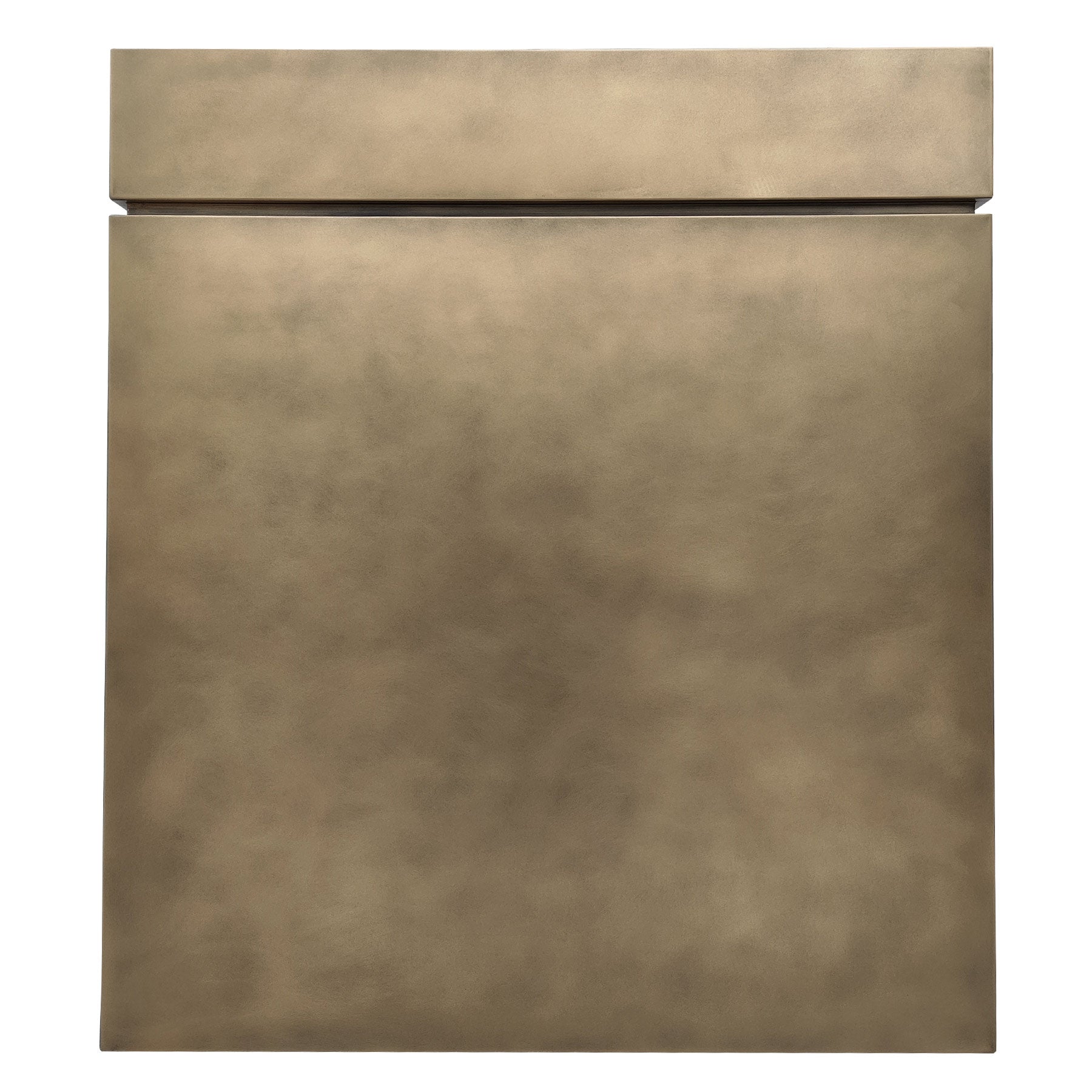 Fobest Custom Aged Brass Range Hood Box Design FSS-336