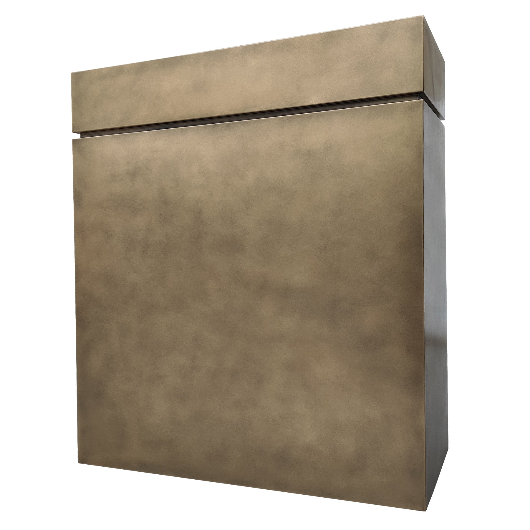 Fobest Custom Aged Brass Range Hood Box Design FSS-336