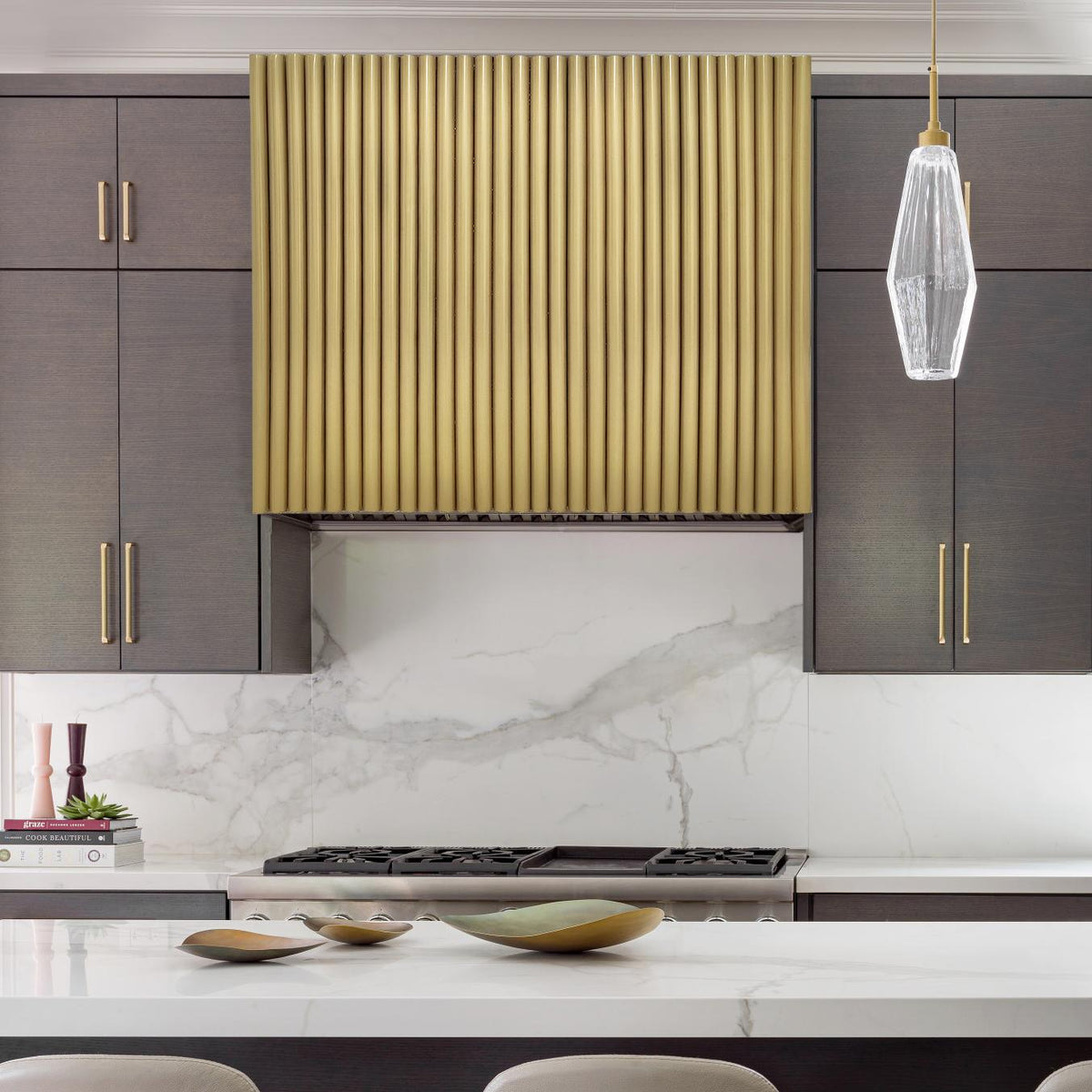 Fobest Brass Range Hood with Box Design FSS-223