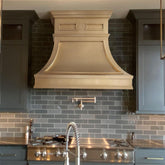 Fobest Royal Vintage Design Custom Brass Range Hood FSS-143 - Fobest Appliance