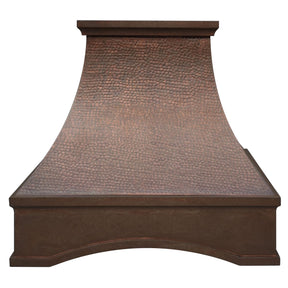 Fobest Vintage Copper Range Hood with Bottom Arched Design FCP-234