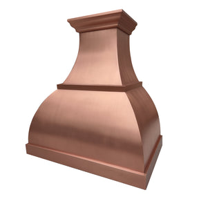 Fobest Custom Copper Range Hood with Natural Copper Finish FCP-203