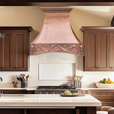 Fobest Natural Copper Range Hood with Arched Bottom FCP-212