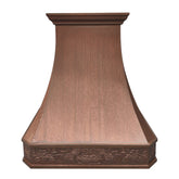 Fobest Vintage Copper Range Hood with Custom Pattern FCP-225