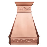 Fobest Copper Range Hood with Natural Copper Finish FCP-173