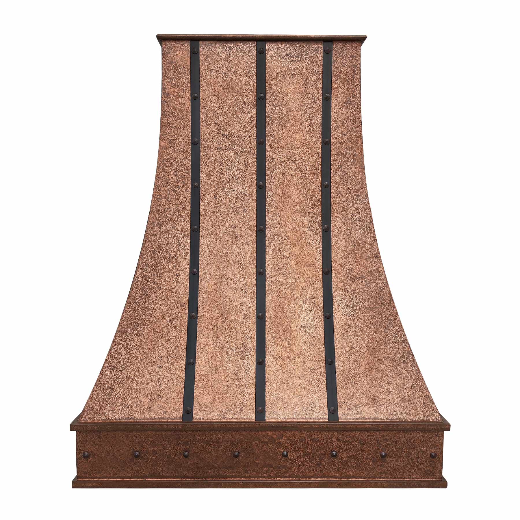 Fobest Vintage Copper Range Hood with Drak Straps FCP-222