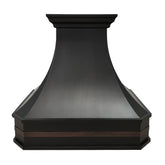 Fobest Copper Range Hood with Antique Band FCP-154