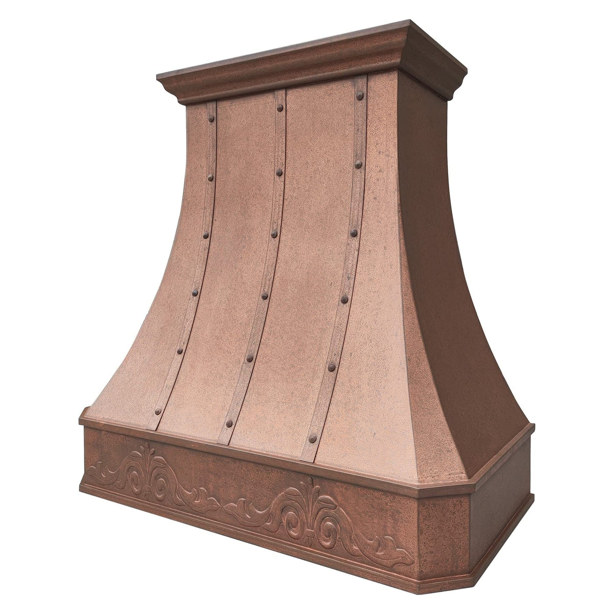 Fobest Vintage Copper Hood with Handmade Pattern FCP-190