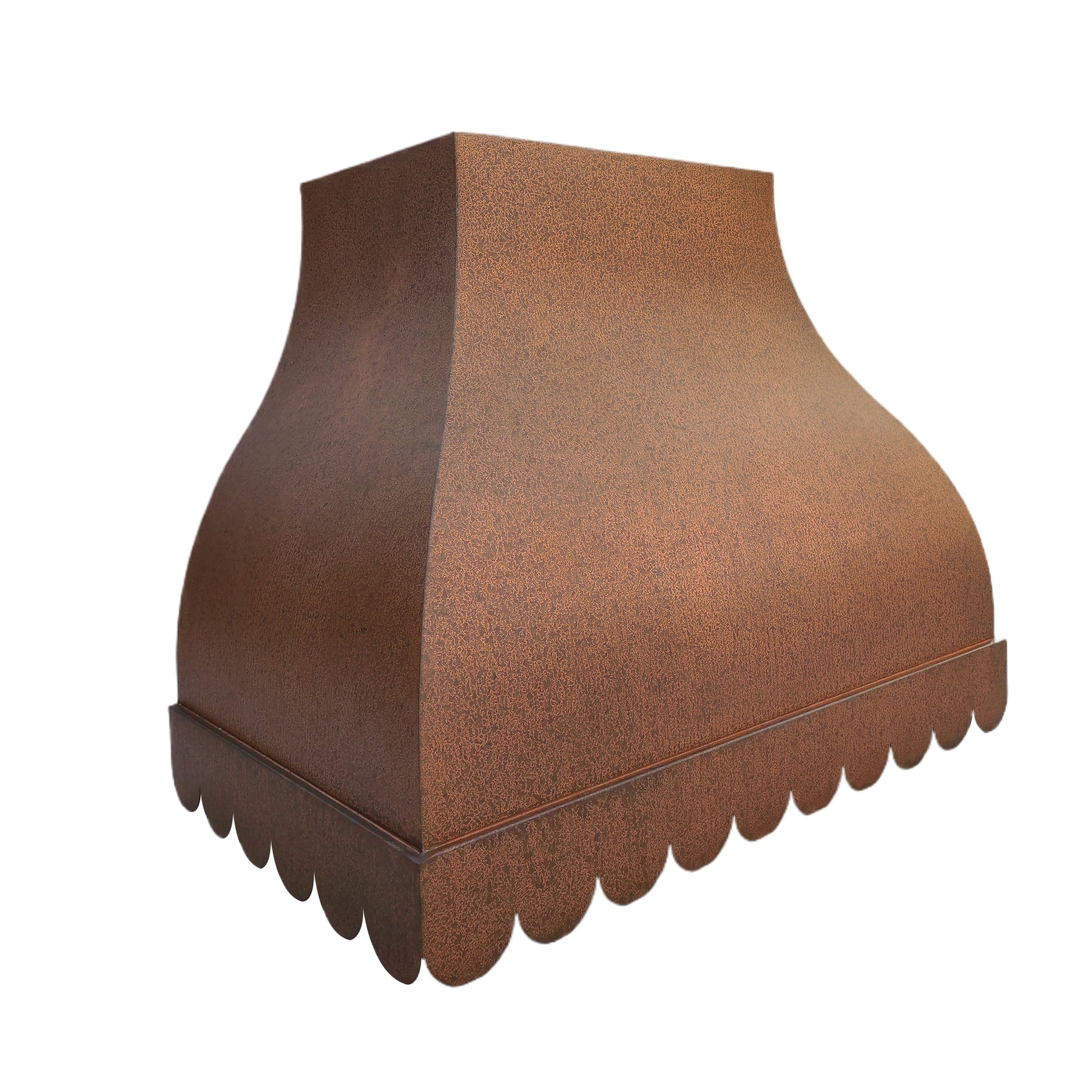 Fobest Vintage Copper Scalloped Range Hood FCP-150 - Copper Range Hood-Fobest Appliance