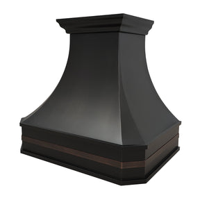 Fobest Copper Range Hood with Antique Band FCP-154