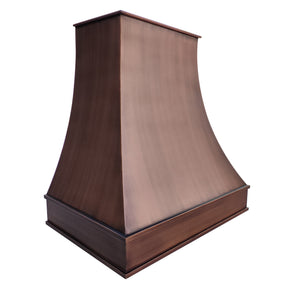 Fobest Custom Copper Range Hood with Smooth Texture FCP-49