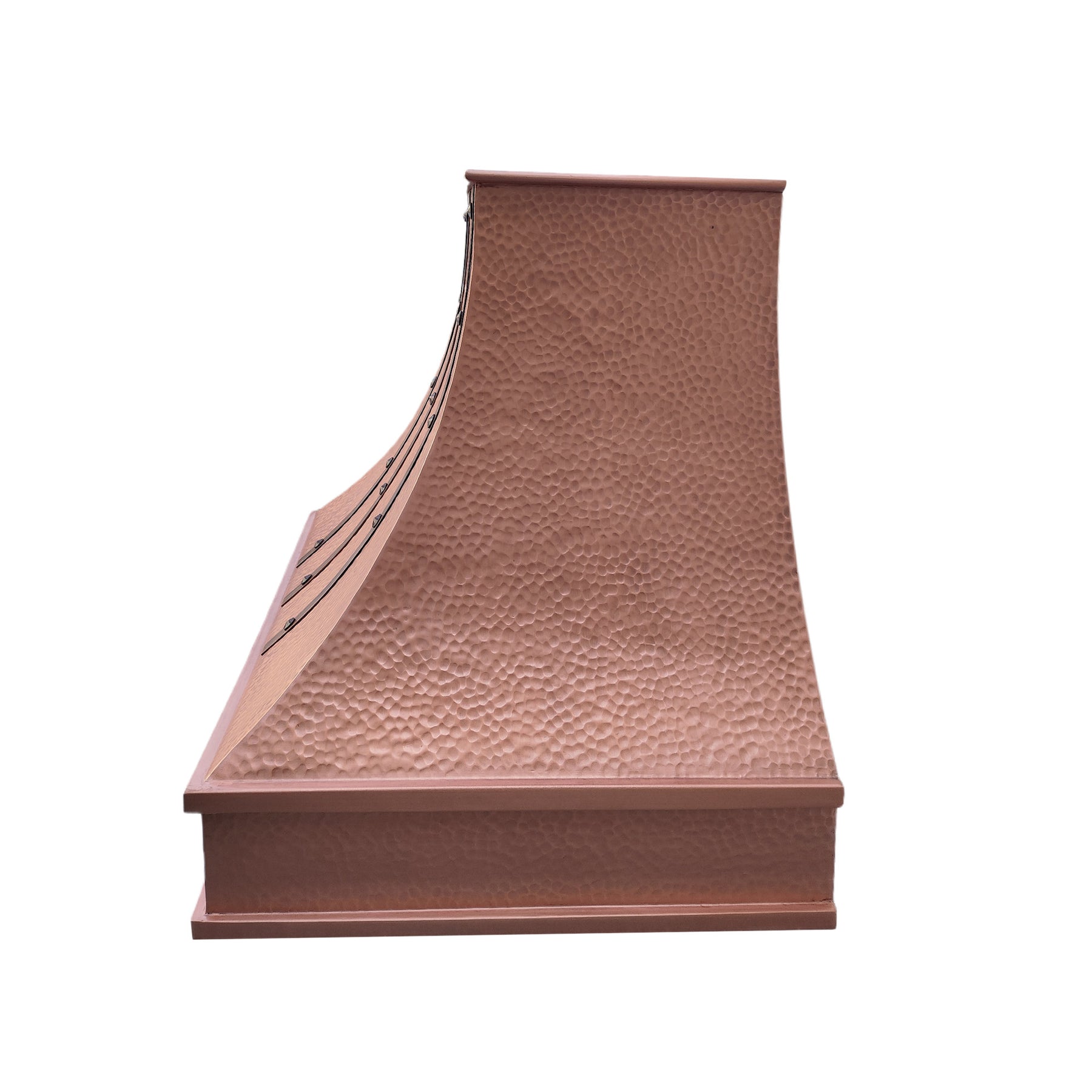 Fobest Natural Copper Range Hood with Hammered Texture FCP-223